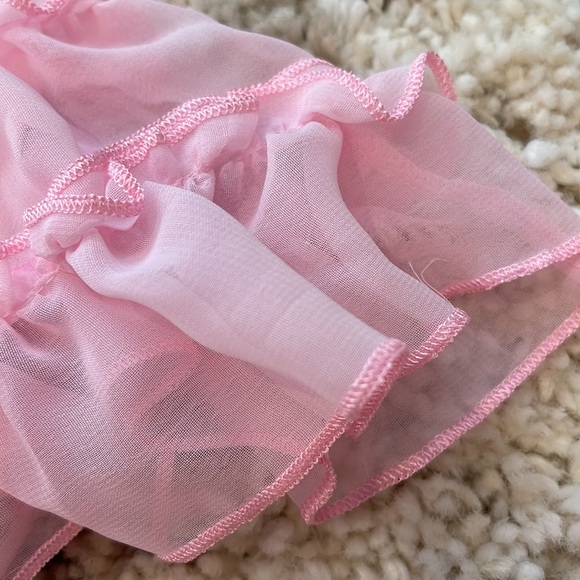 Adorable pink Gerber Baby bodysuit with tutu skirt. - Picture 6 of 6